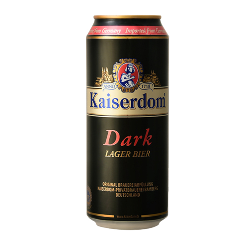 Bia Kaiserdom Dark Lager 4,7% Đức – thùng 24 lon 500 ml