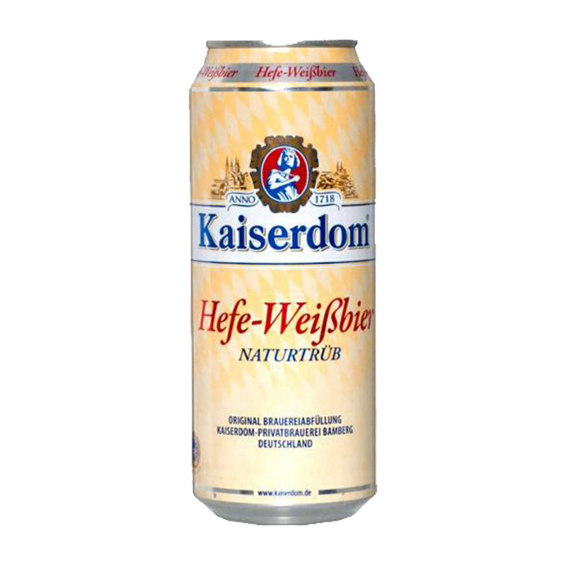 Bia Kaiserdom Hefe Weissbier 4,7% Đức – thùng 24 lon 500 ml