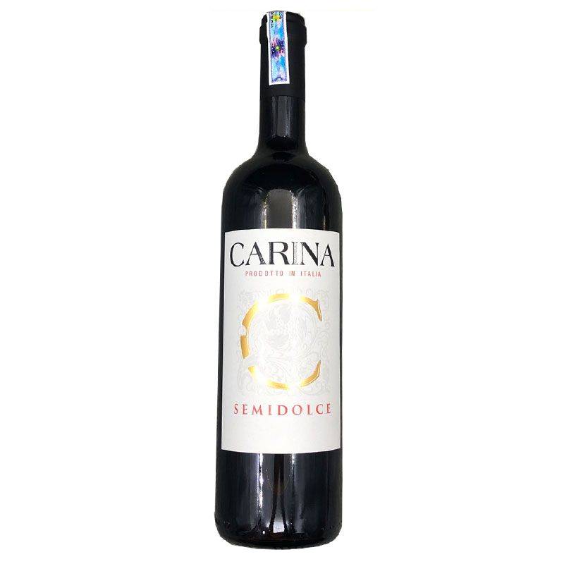 Rượu vang đỏ ngọt Carina Semidolce Sweet Red Wine chính hãng