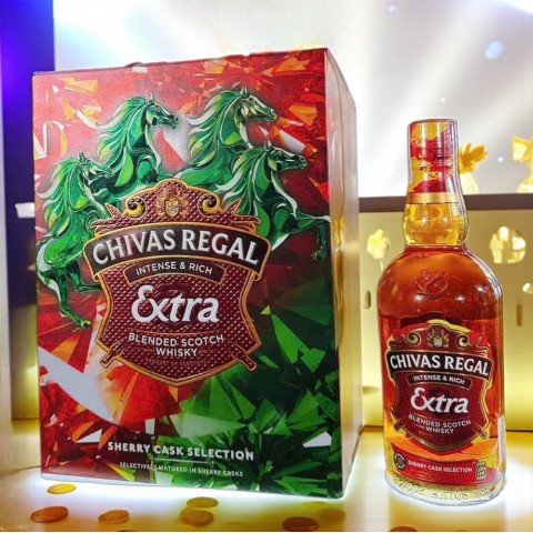 Rượu Chivas Regal Extra 13 năm hộp quà tết 2026
