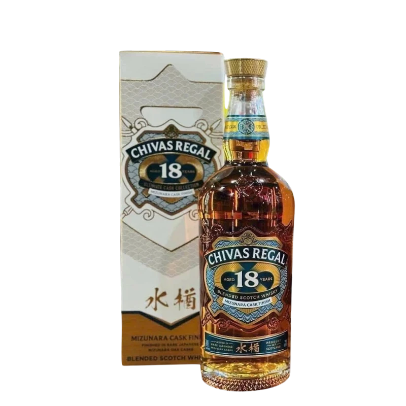 Rượu Chivas 18 Mizunara Cask Finish Chính Hãng