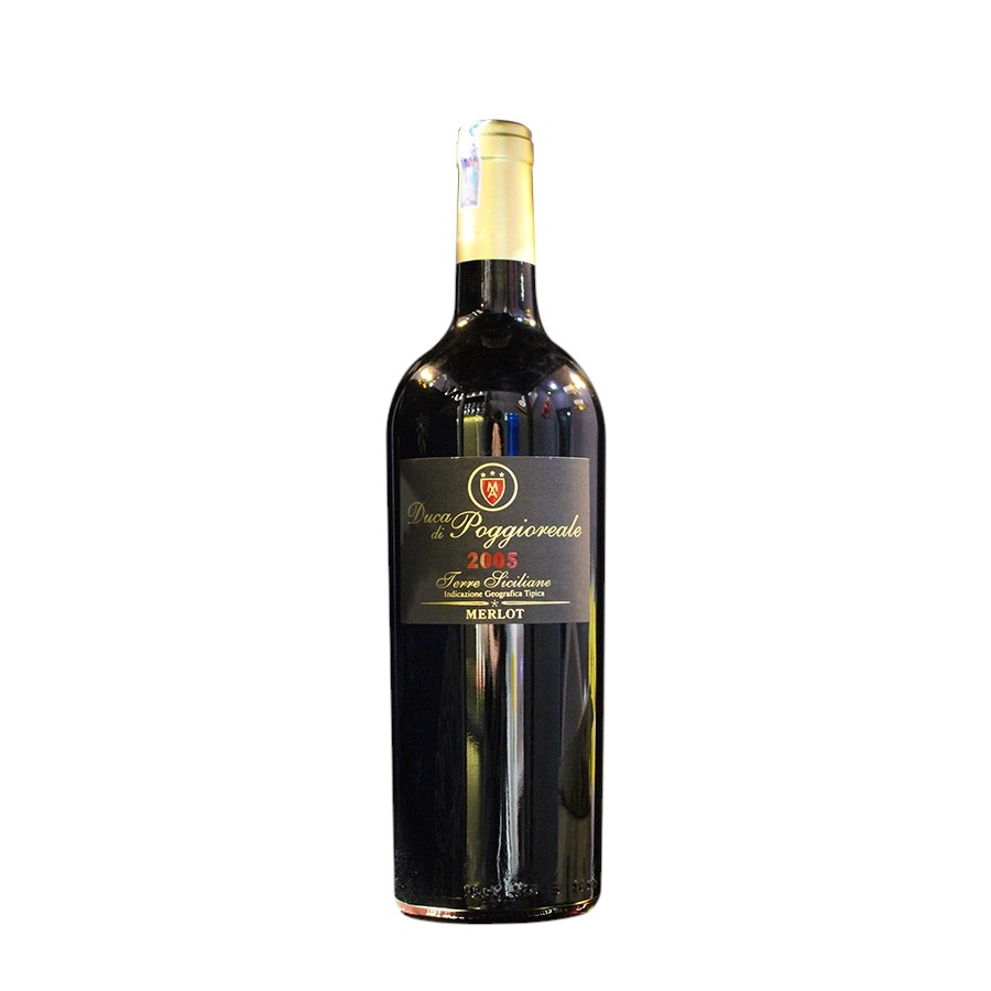 Rượu vang Duca Di Poggioreale Merlot 2005 Chính Hãng