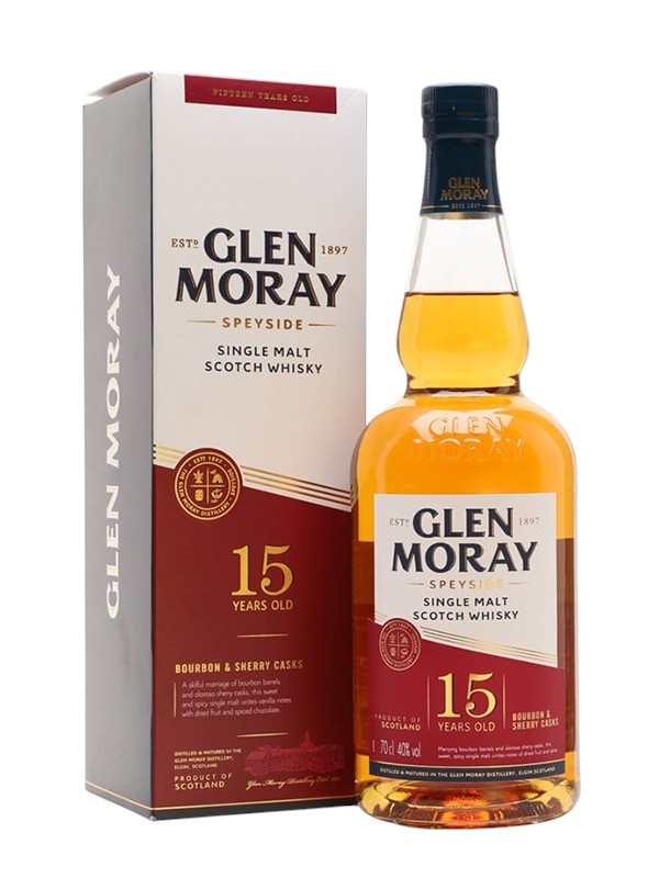 Rượu Whisky Glen Moray 15