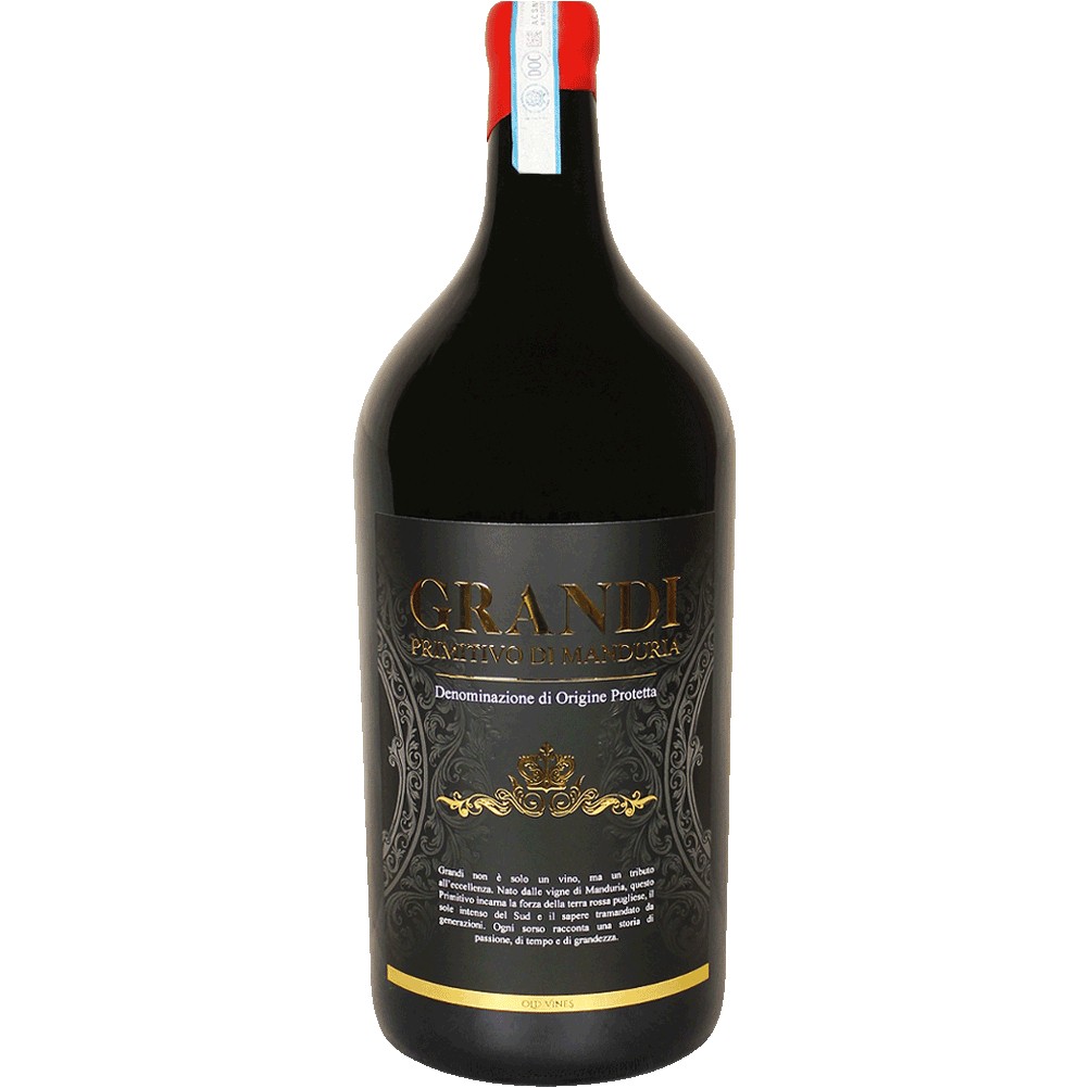 Rượu vang Ý Grandi Primitivo di Manduria DOP Double Magnum chính hãng