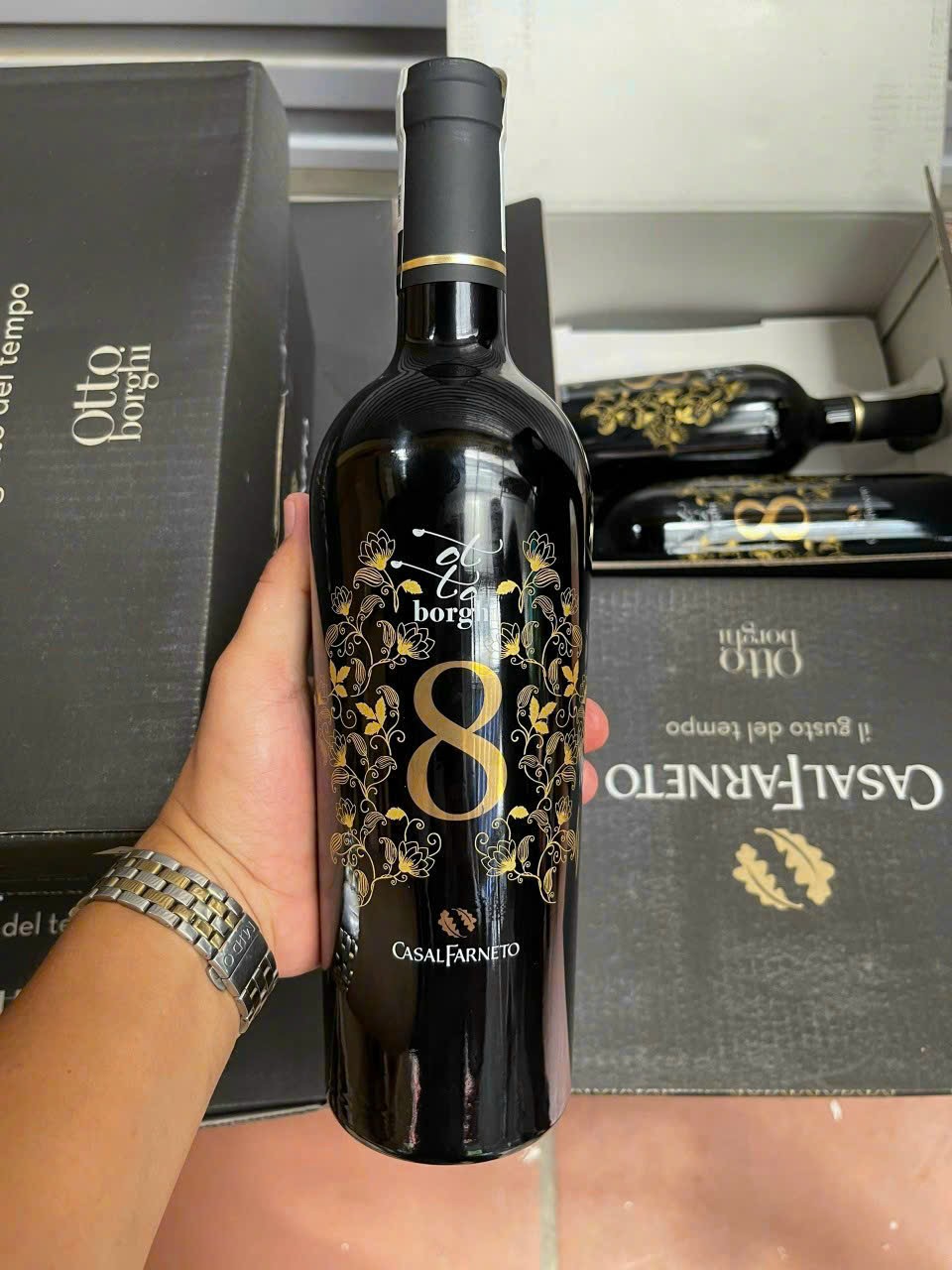 Rươu vang Ý OTTO Borghi 8 -Montepulciano