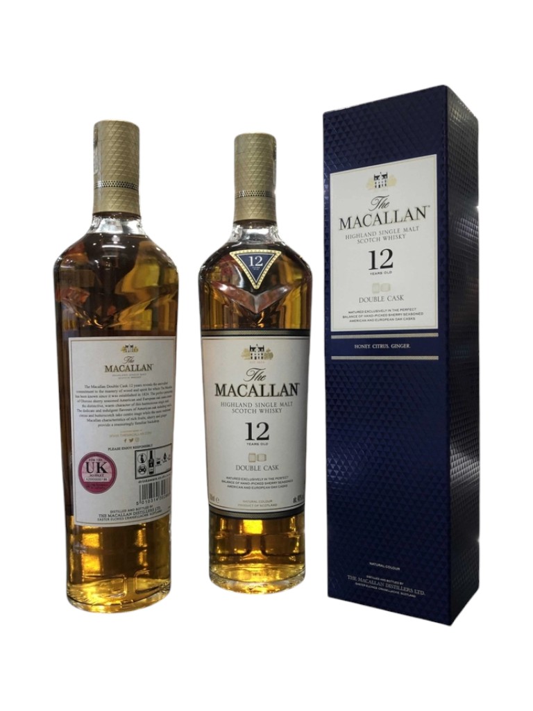 Rượu Macallan 12 Double Cask Uk Chính Hãng