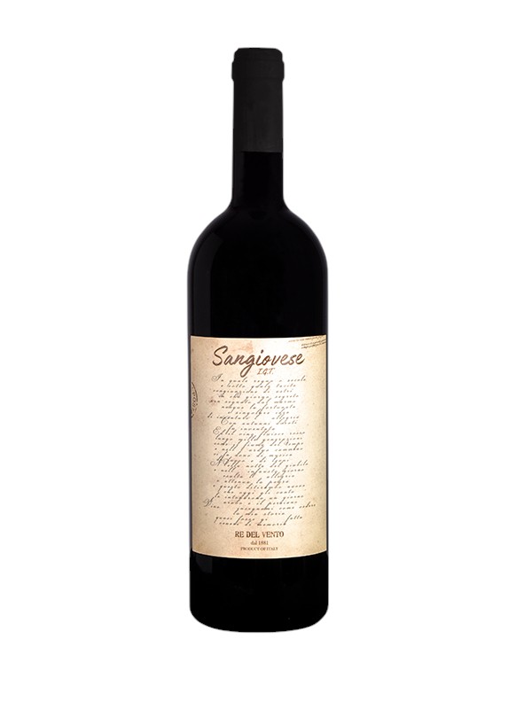 Rượu Vang Ý Sangiovese Re Del Vento 2016 Chính Hãng