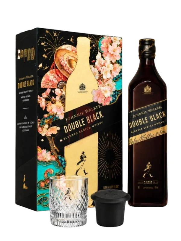 Rượu Johnnie Walker Double Black 1 lít Hộp Quà Tết 2027 Chính Hãng