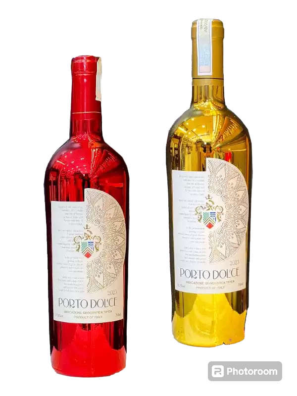 Rượu vang Porto Dol'ce Semi Dolce Gold - Red - Blue-giá rẻ nhất
