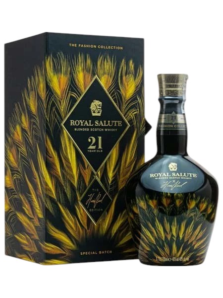 Rượu Royal salute 21 Year old The Harris Reed Edition màu vàng
