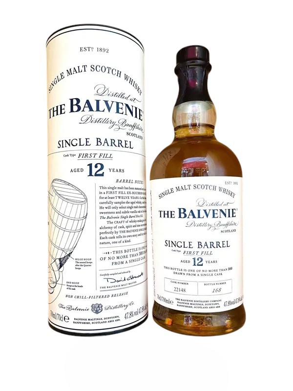 Rượu Balvenie 12 Single Barrel First Fill Chính Hãng