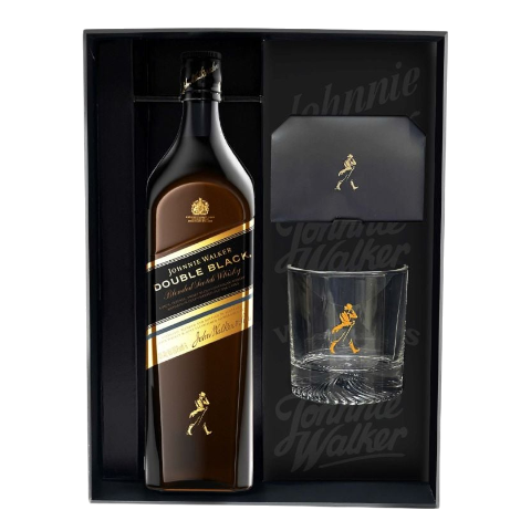 Rượu Johnnie Walker Double Black 1 lít Hộp Quà Tết 2026 Chính Hãng