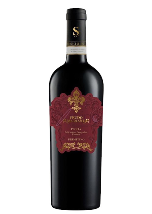 Rượu vang đỏ Ý Feudo Mariano Primitivo Chính Hãng