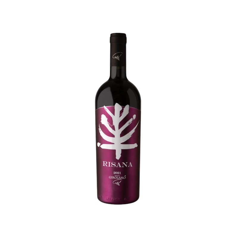 Rượu vang RISANA Rosso IGP Puglia 14% 2021 chính hãng