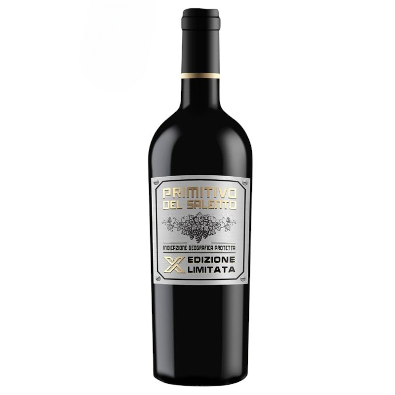 Rượu Vang X Primitivo Del Salento Edizione Limitata Chính Hãng.