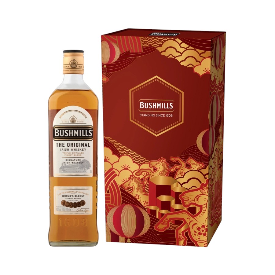 Rượu Bushmills Original Hộp Quà Tết 2026 Chính Hãng
