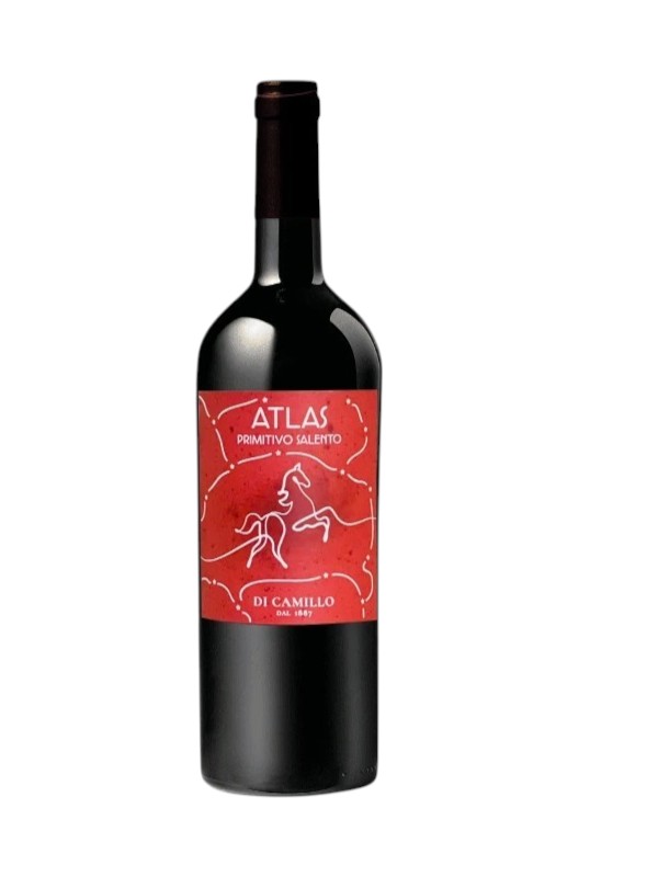 Rượu vang Atlas Primitivo Salento Di Camillo 14,5% Chính Hãng