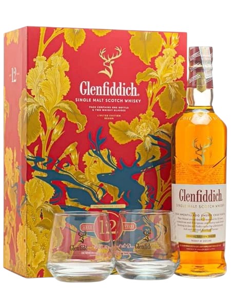 Rượu Glenfiddich 12 Năm Sherry Cask Finish Hộp Quà Tết 2026