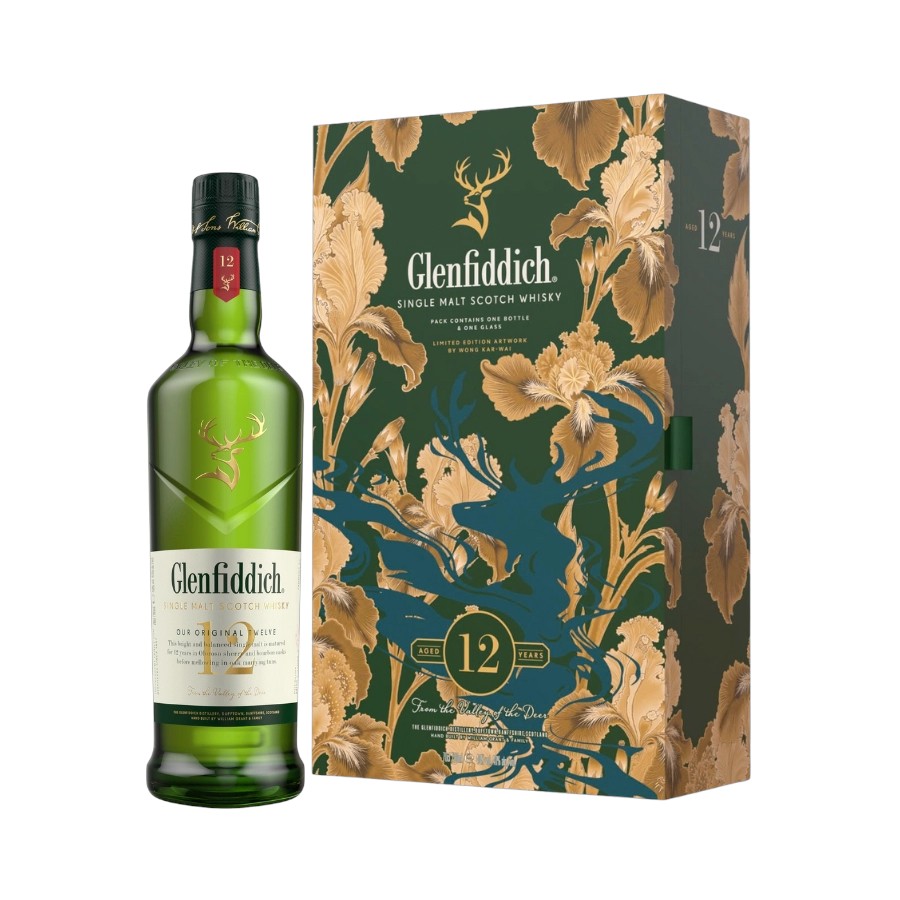 Rượu Glenfiddich 12 năm Hộp Quà Tết 2026 Chính Hãng
