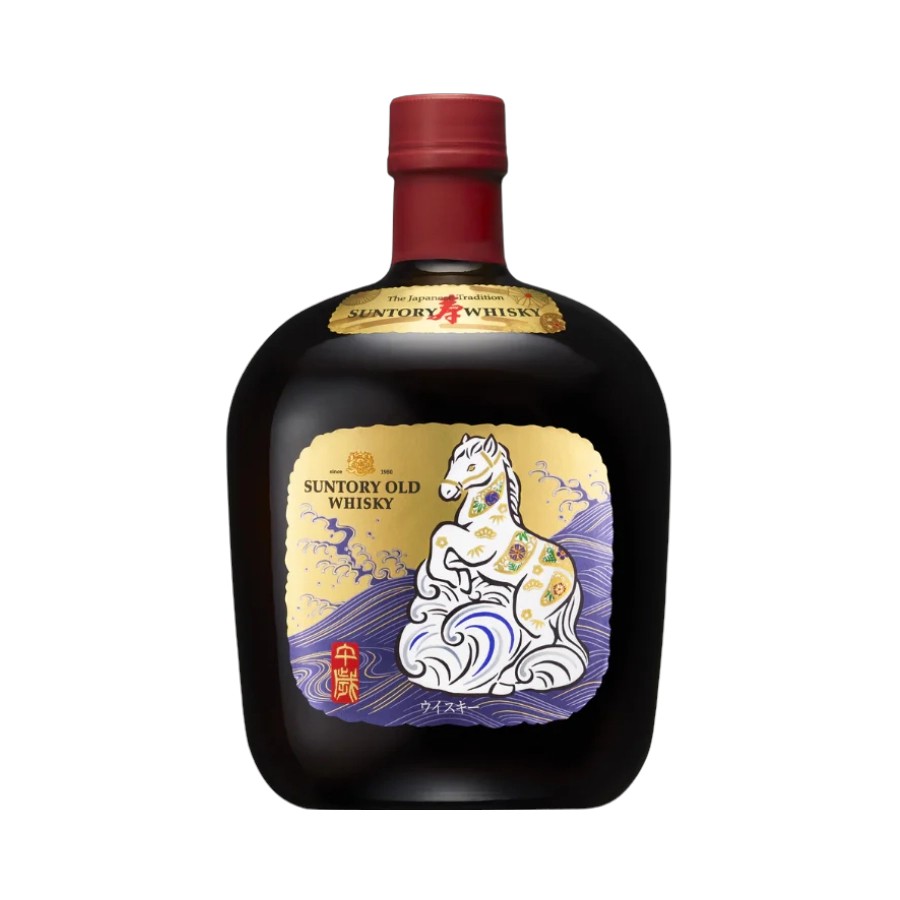 Rượu Whisky Nhật Suntory Old Year hình con ngựa 2026