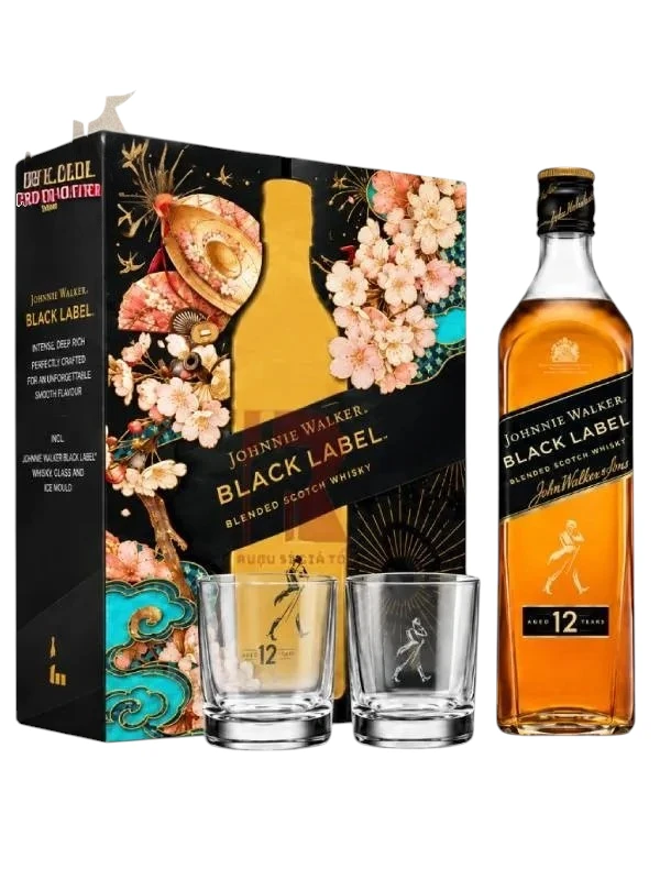 Rượu Johnnie Walker Black Label Hộp Quà Tết 2027 Chính Hãng