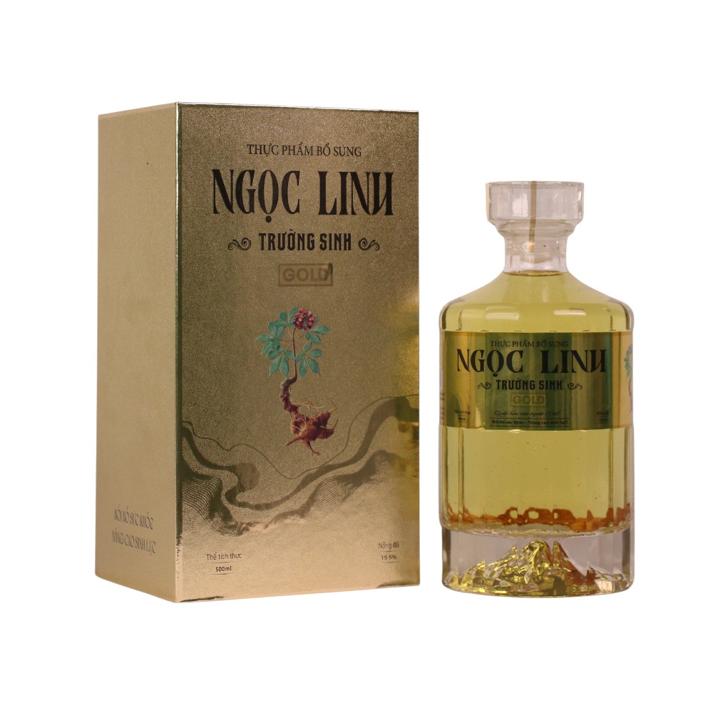 Rượu Sâm Ngọc Linh Trường Sinh Gold