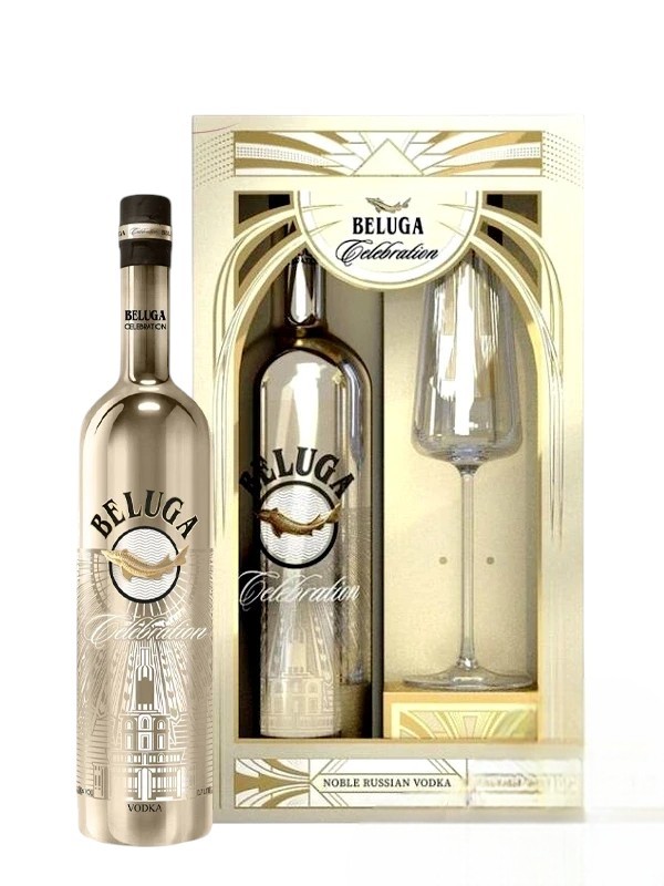 Rượu Vodka Beluga Celebration Noble - Hộp Quà Tết 2026