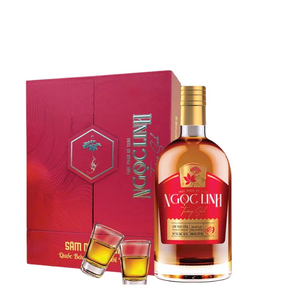 Rượu Sâm Ngọc Linh Trường Sinh Red