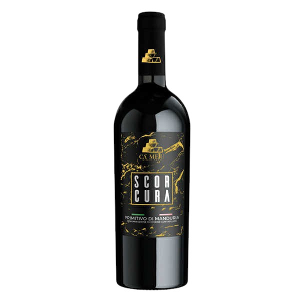 Rượu Vang Scorcura Primitivo di Manduria Chính Hãng