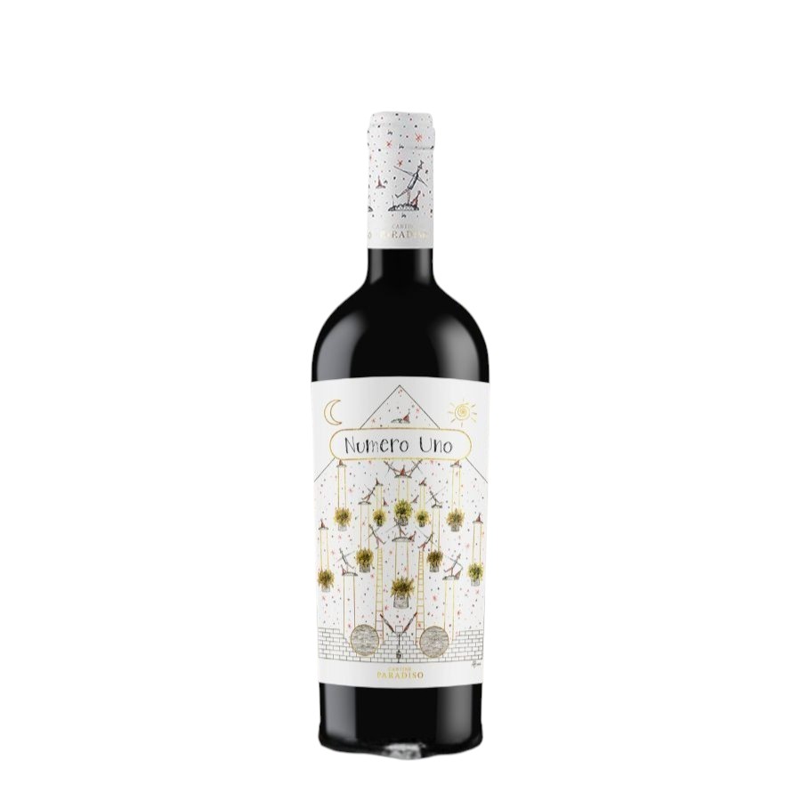 Rượu vang đỏ Ý NUMERO UNO 14.5%
