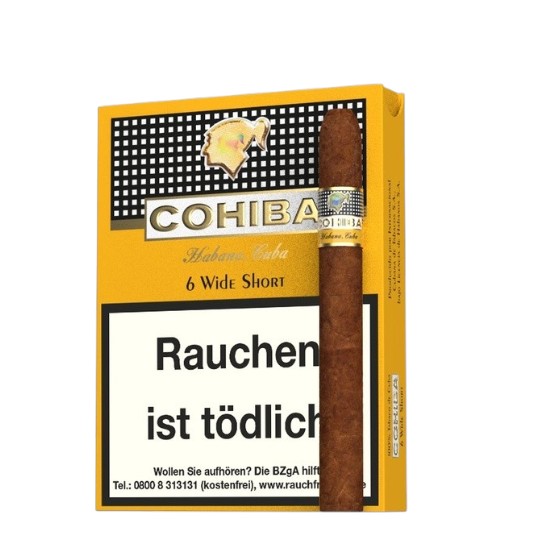 Xì Gà Cohiba Wide Short Hộp 6 điếu