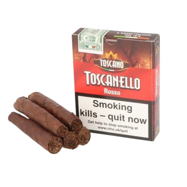 Xì Gà Toscanello Rosso Hộp 5 Điếu Nội địa Đức Chính Hãng