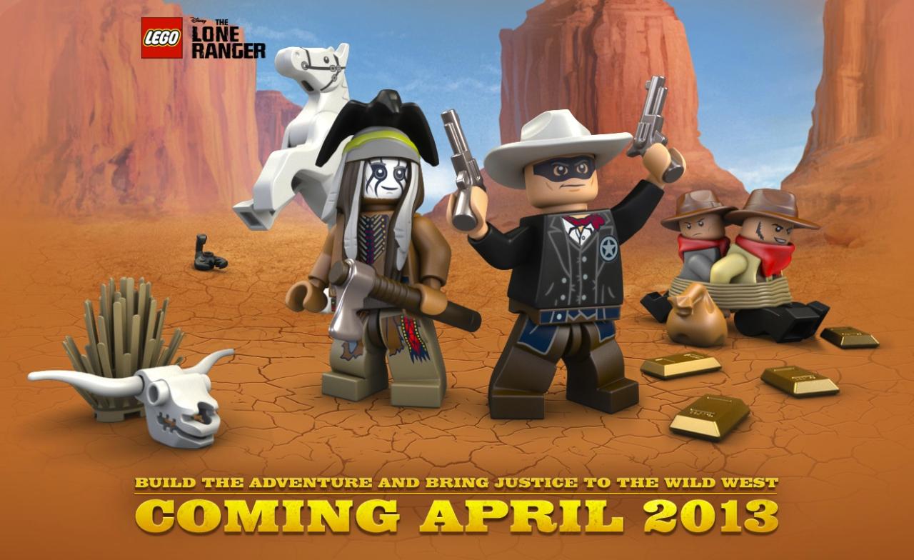 LEGO Lone Ranger - Chủ đề mới sẽ được LEGO ra mắt vào tháng 4/2013