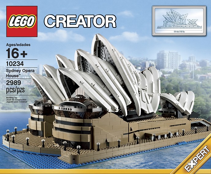 LEGO năm 2013: Nhà hát 10234 Nhà hát Opera Sydney ™