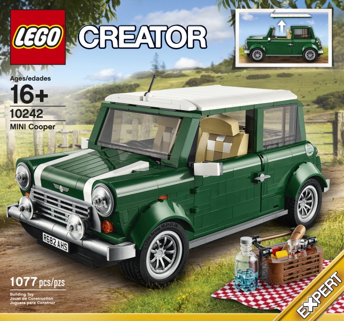 Khi Mini Cooper tuyệt đẹp được thiết kế từ Lego