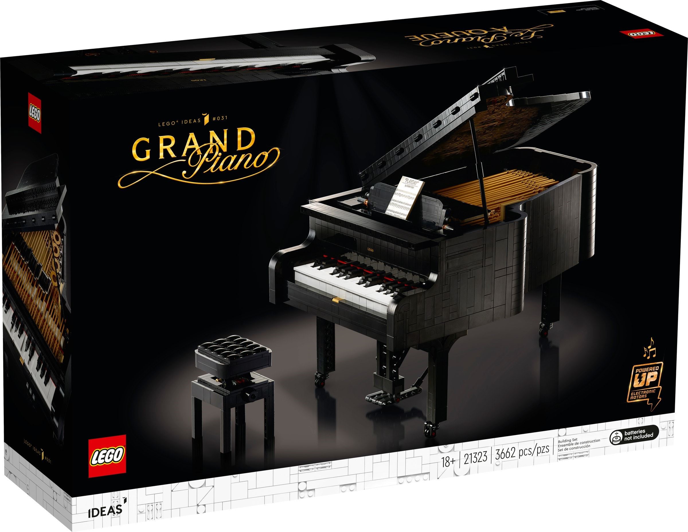 21323 LEGO Ideas Grand Piano, 21323 LEGO Ideas Grand Piano,