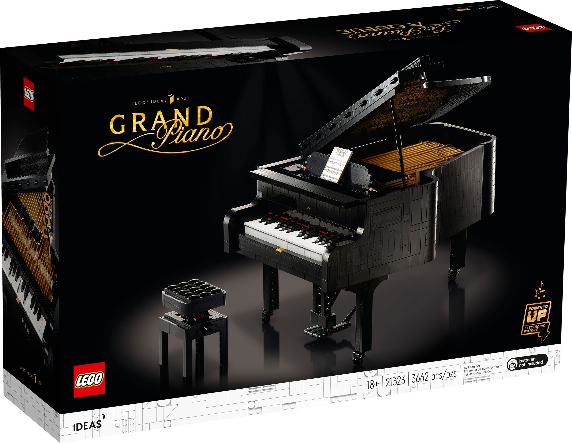 21323 LEGO Ideas Grand Piano,