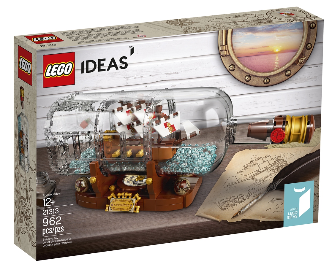 21313 LEGO Ideas SHIP IN A BOTTLE