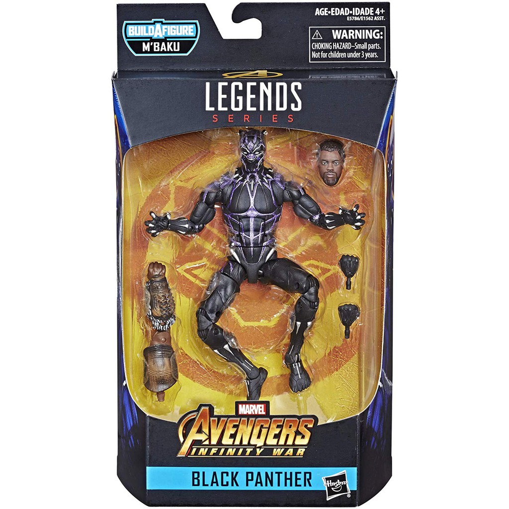 Mô hình Báo đen (Hộp cấn, xấu)- Marvel Legends Series Avengers: Infinity War 6-inch Black Panther