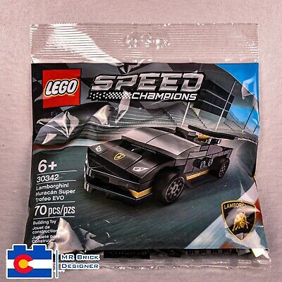 30342 LEGO Lamborghini Huracán Super Trofeo EVO - Siêu xe mini túi polybag