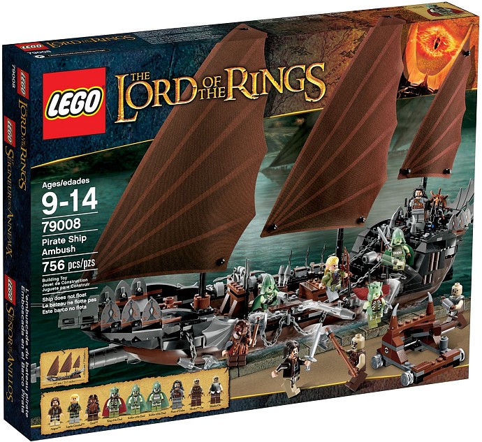 79008 LEGO® LORD OF THE RINGS Pirate Ship Ambush