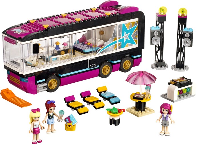 41106 LEGO® Friends Pop Star Tour Bus (năm 2015)