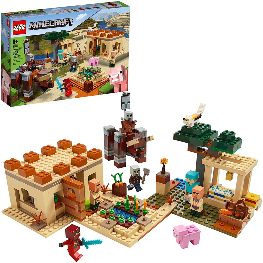 21166 ‎LEGO® Minecraft™ The Illager Raid - Cuộc đột kích của ILLager