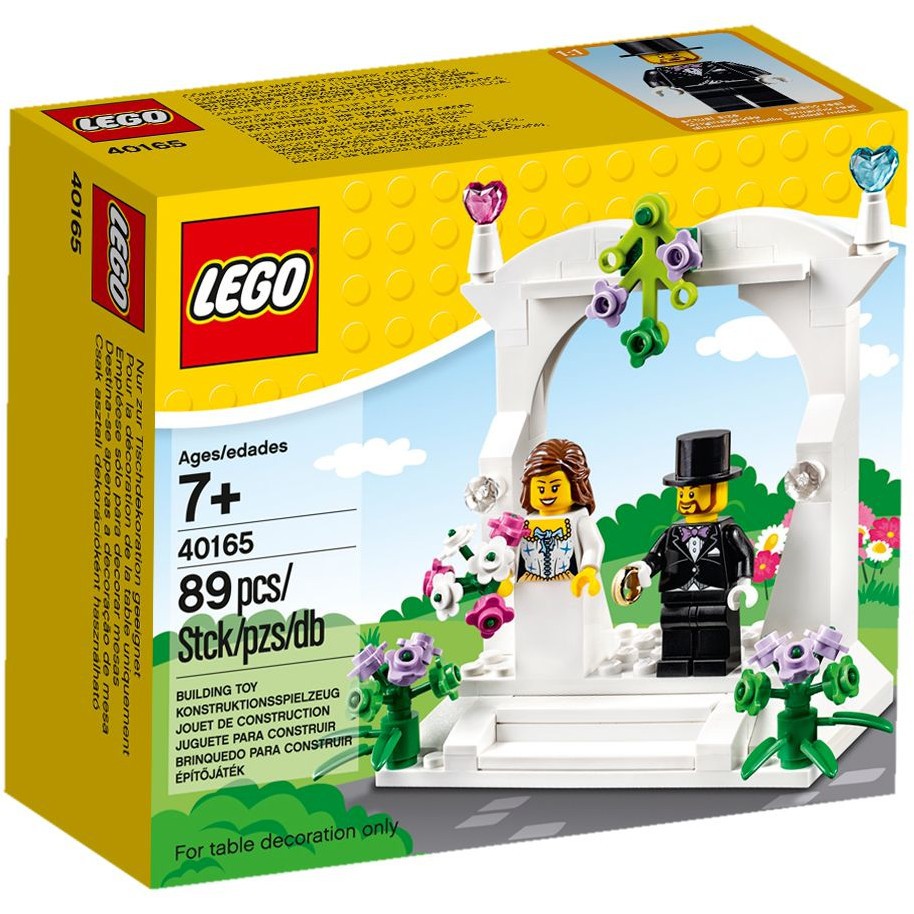 40165 LEGO Minifigure Wedding Favour Set (2016) - Đám cưới