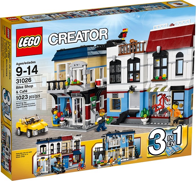 31026 LEGO® Creator  Bike Shop & Cafe