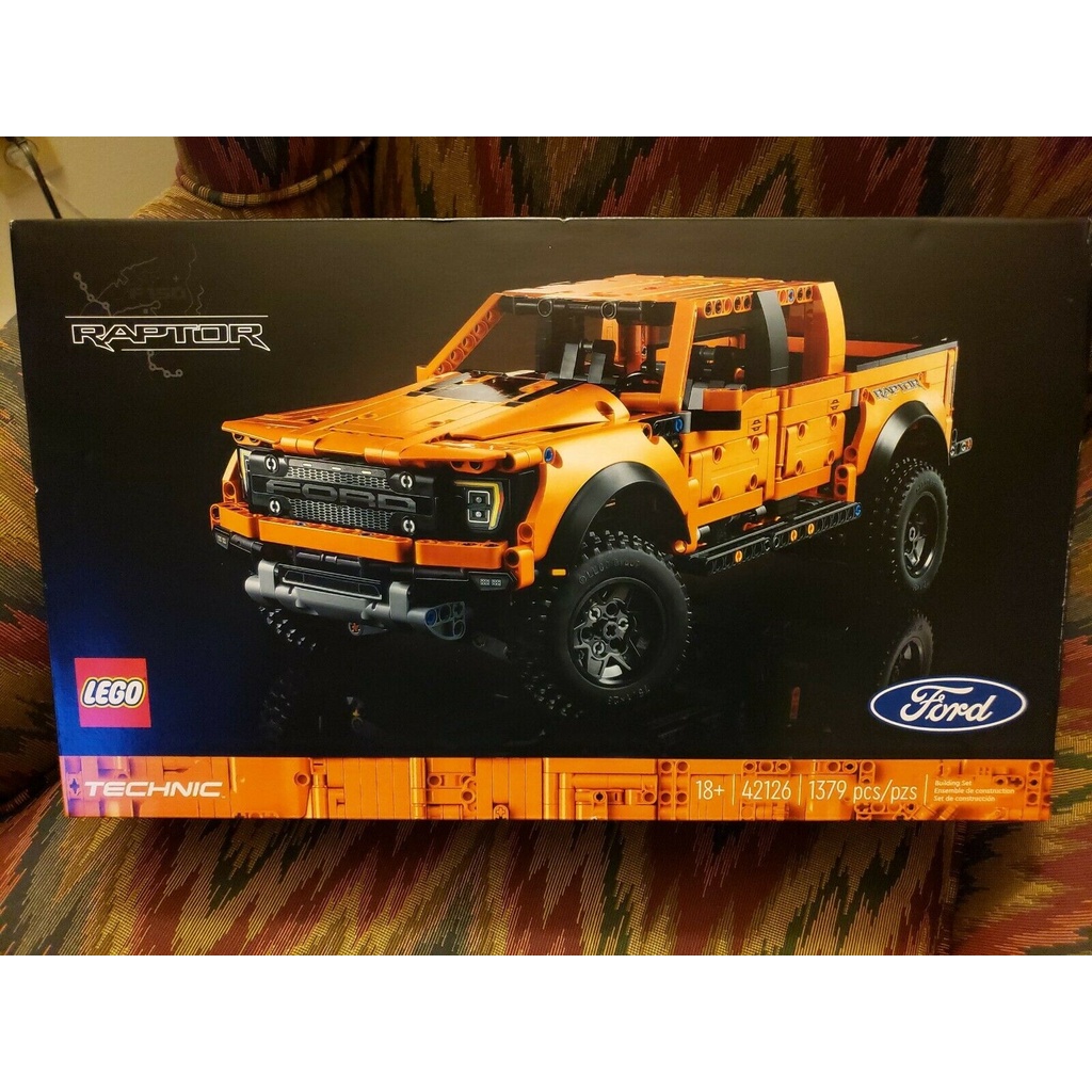 42126 LEGO Technic Ford® F-150 Raptor - Xe bán tải Ford màu cam