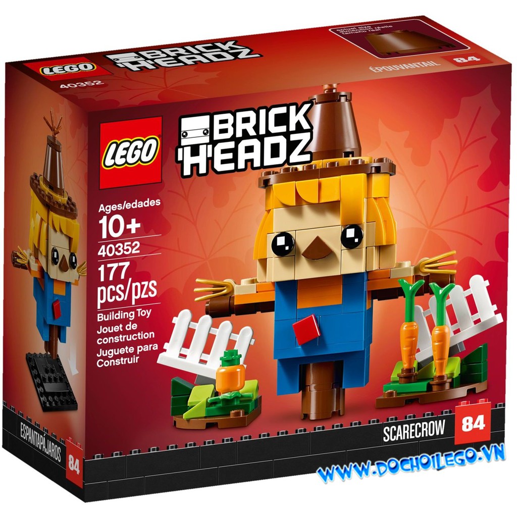 40352 LEGO Thanksgiving Scarecrow - Nhân vật 
