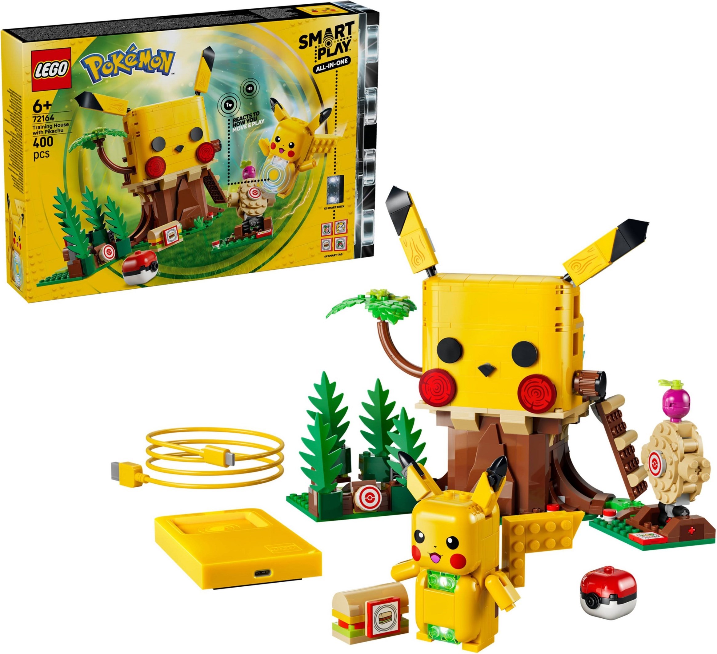 72164 LEGO® Pokémon SMART Play Training House with Pikachu