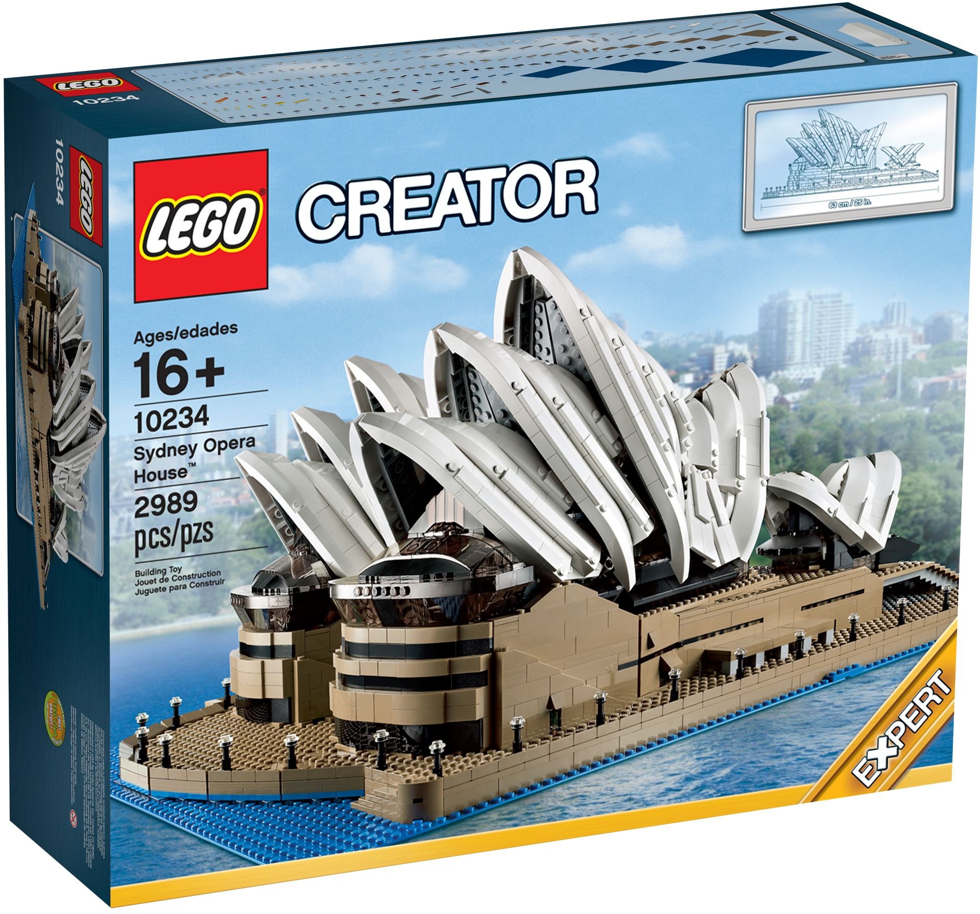10234 LEGO Creator Expert Sydney Opera House  - Nhà hát con sò.