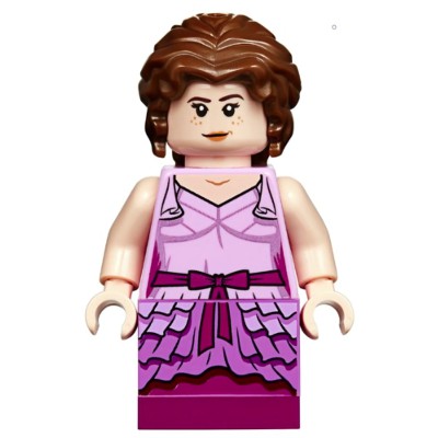 Nhân vật Hermione Granger với trang phụcváy hồng - LEGO Harry Potter- hp186